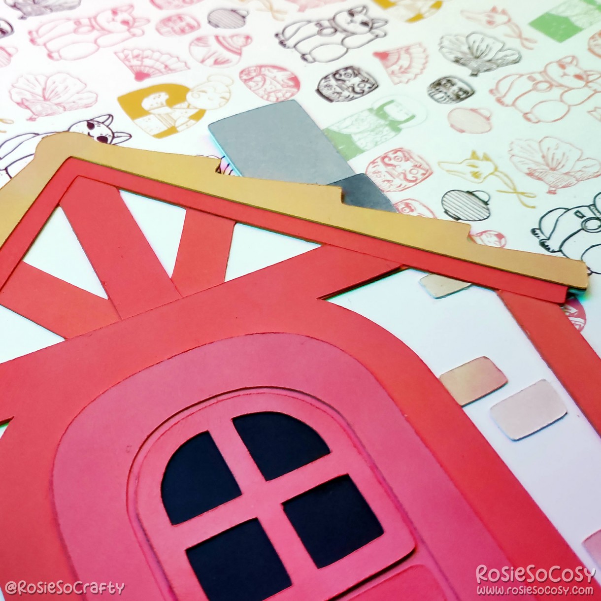 Animal Crossing: New Horizons house paper craft