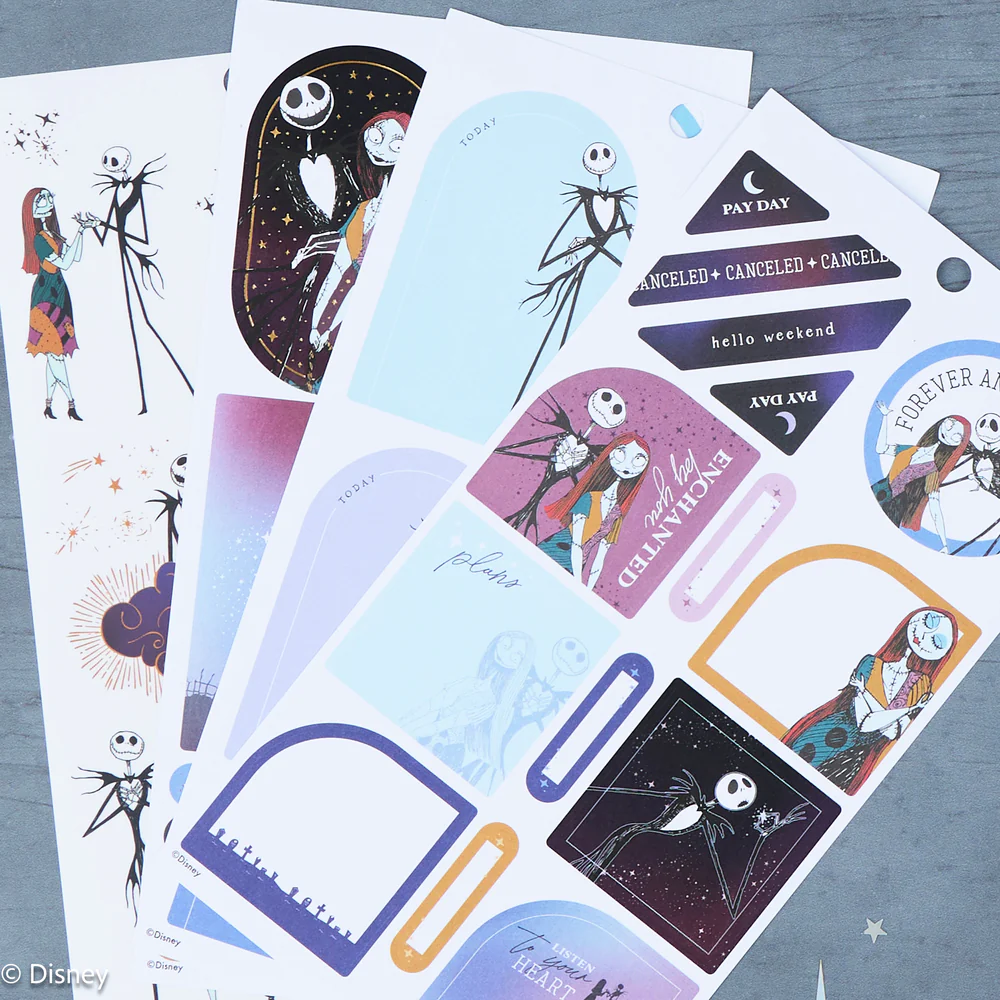 Disney Tim Burton's The Nightmare Before Christmas Celestial Value Pack Stickers - Big