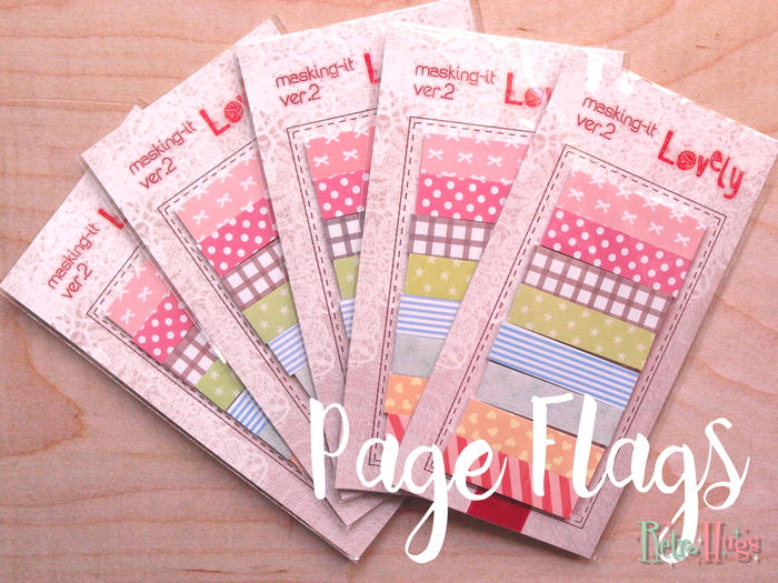 Cute Page Flags | Mini Sticky Notes | 8 Patterns