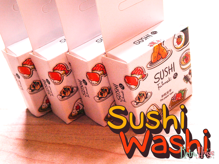 Sushi Futomaki Washi Tape