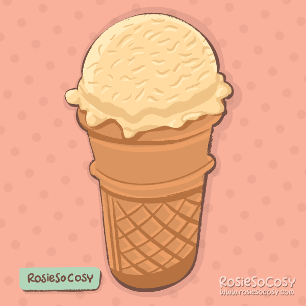 An illustration of ice cream.