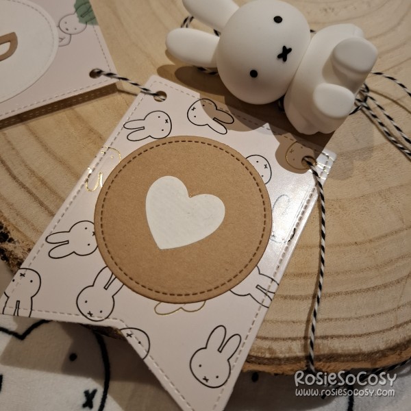 Nijntje (Miffy) Paper Garland for baby Noor