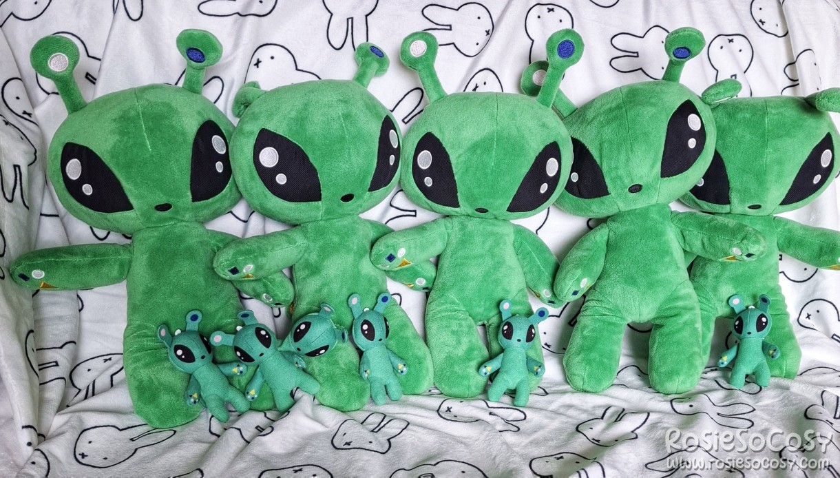 IKEA AFTONSPARV alien family