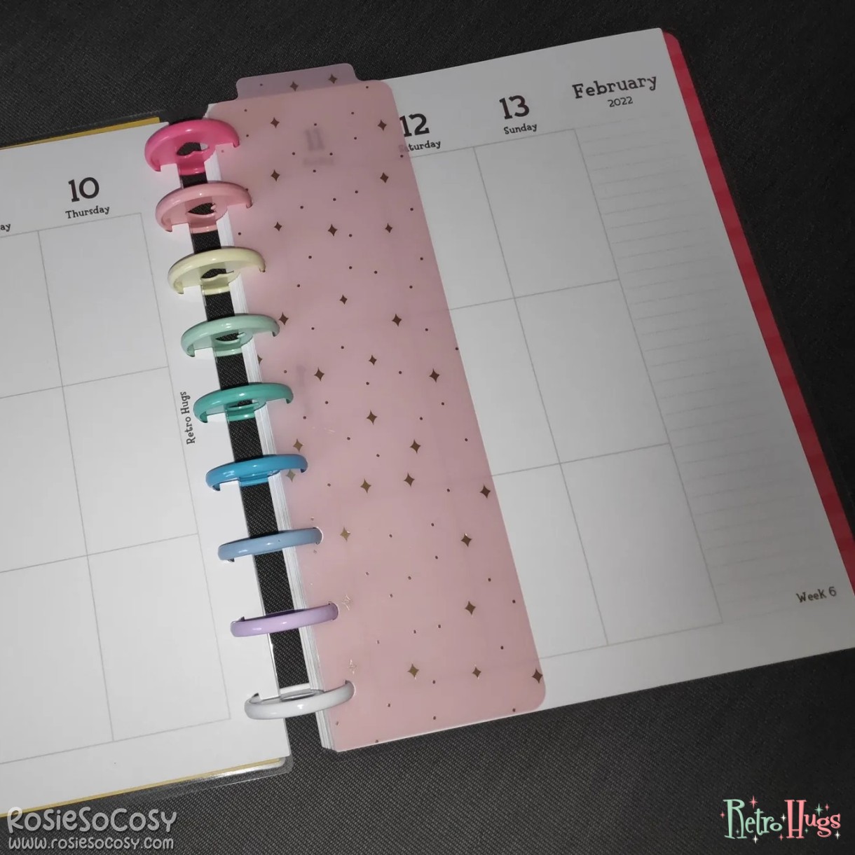 Custom 2022 discbound planner