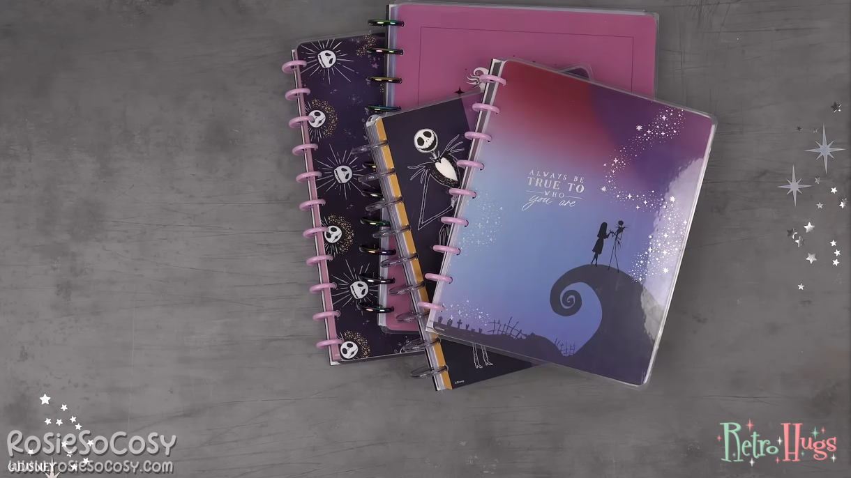 2025 Disney Tim Burton's The Nightmare Before Christmas Happy Planner Collection